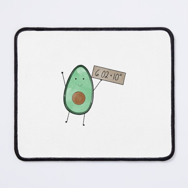 Item preview, Avocado Avogadro's Number designed and sold by Berkley Karow.