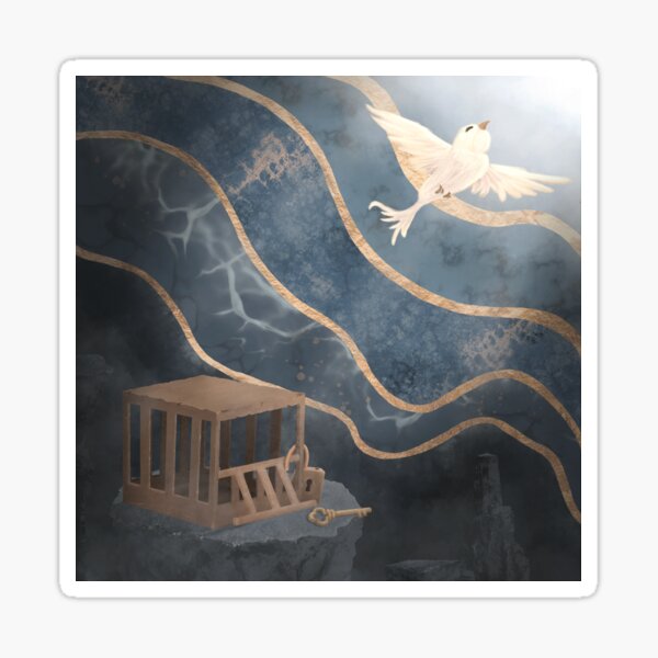 Pet: the Journey from Abuse to Recovery (Poetry Book Cover) Sticker