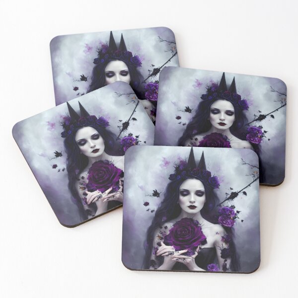 Item preview, Violet Purple Witch designed and sold by @adorcharm Modern & Classic AI Art.