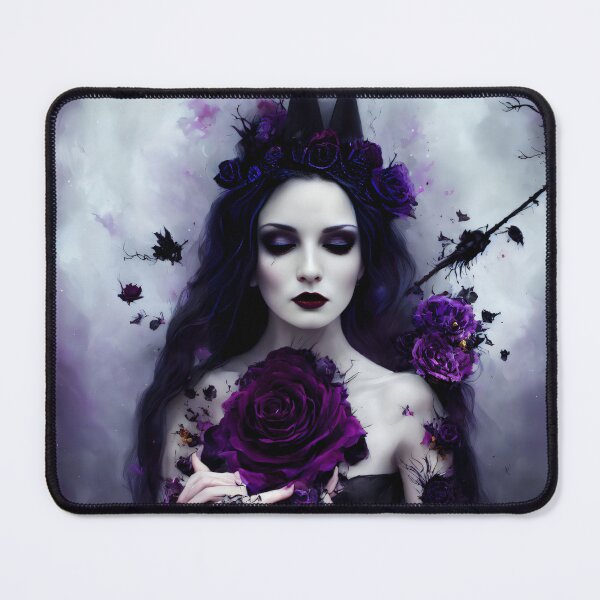 Item preview, Violet Purple Witch designed and sold by @adorcharm Modern & Classic AI Art.