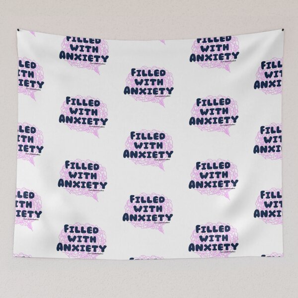 Item preview, Filled with Anxiety. v6 | lilsboobthangs designed and sold by lilsboobthangs.