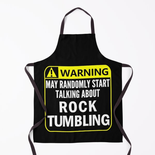Item preview, Warning May Randomly Start Talking About Rock Tumbling designed and sold by Abaddon-art.