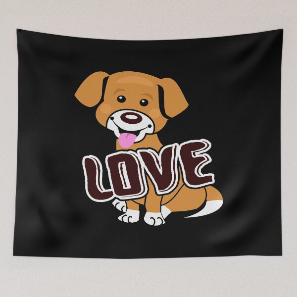 Item preview, I Love Golden Retriever designed and sold by UnknownArtistt.
