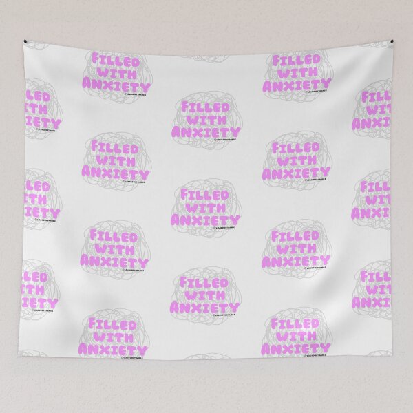 Item preview, Filled with Anxiety. v1 | lilsboobthangs designed and sold by lilsboobthangs.