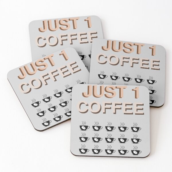 Item preview, Just 1 Coffee designed and sold by JWMaddShirts.