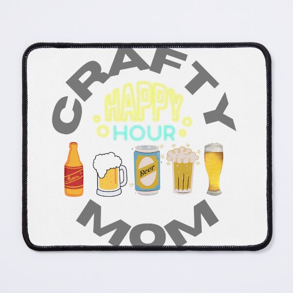 Item preview, Crafty Mom Beer Lover, making, Mode designed and sold by TIPJ.