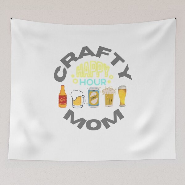 Item preview, Crafty Mom Beer Lover, making, Mode  designed and sold by TIPJ.
