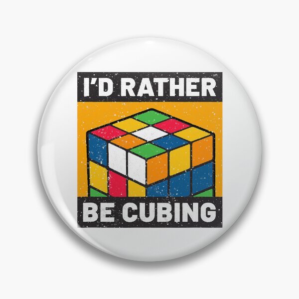 Item preview, I'd Rather Be Cubing Funny Rubik Speedcubing designed and sold by Abaddon-art.