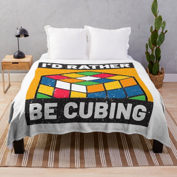 Item preview, I'd Rather Be Cubing Funny Rubik Speedcubing designed and sold by Abaddon-art.