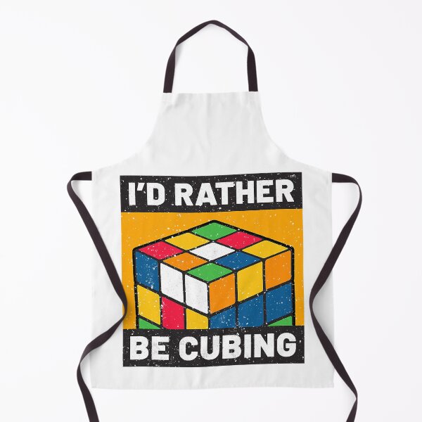 Item preview, I'd Rather Be Cubing Funny Rubik Speedcubing designed and sold by Abaddon-art.