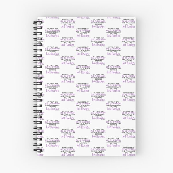 Item preview, My first day as a woman and I'm already getting hot flashes! - Mrs. Doubtfire  designed and sold by Sticker Up.