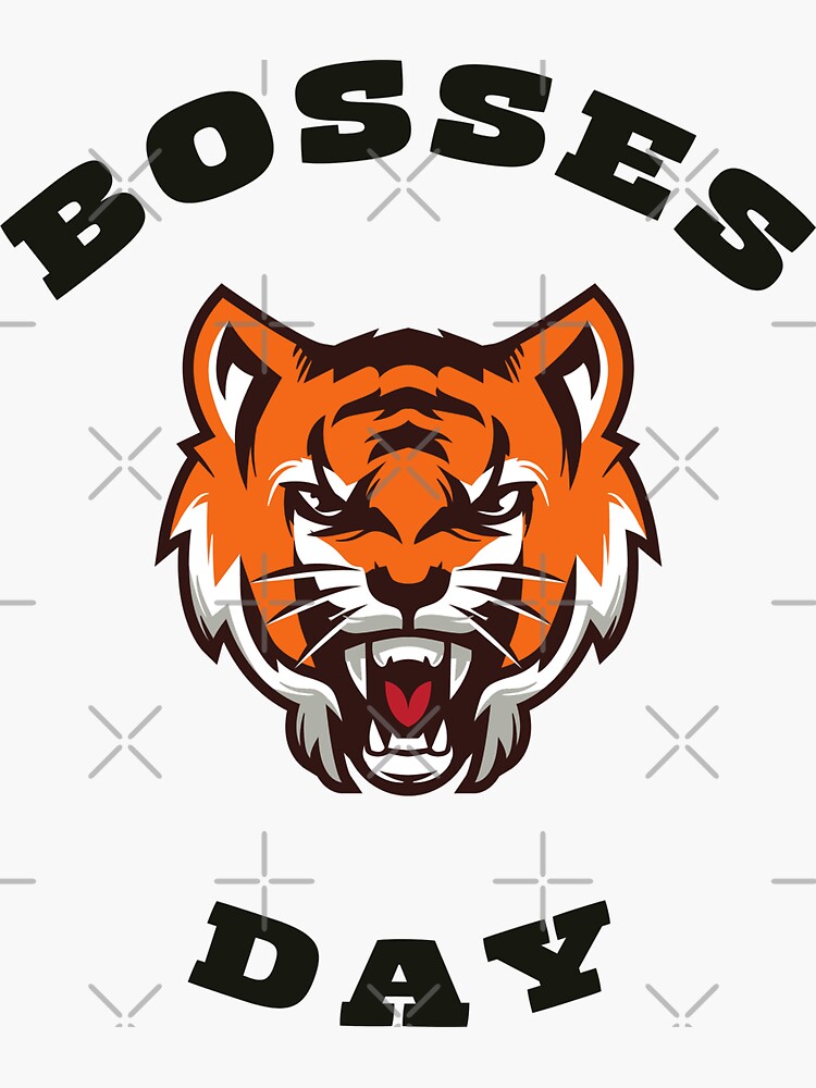 "Bosses Day " Sticker for Sale by Stalik13 Redbubble