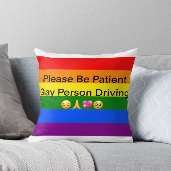 Item preview, Please Be Patient Gay Person Driving  designed and sold by SeaweedSalad3.