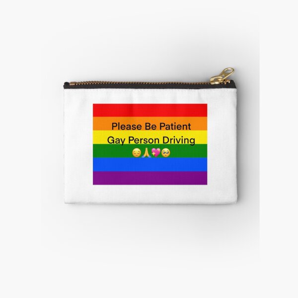 Item preview, Please Be Patient Gay Person Driving  designed and sold by SeaweedSalad3.