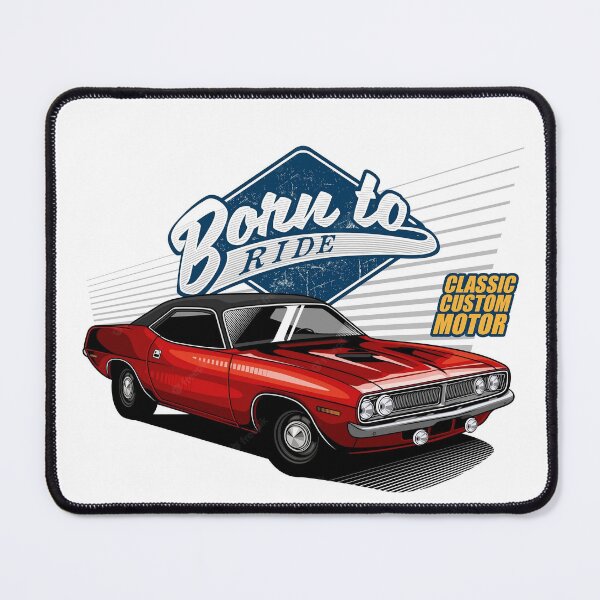 Item preview, Barracuda Car Born To Ride Illustration  designed and sold by Vehiclestore.