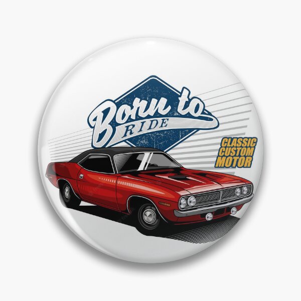 Item preview, Barracuda Car Born To Ride Illustration  designed and sold by Vehiclestore.