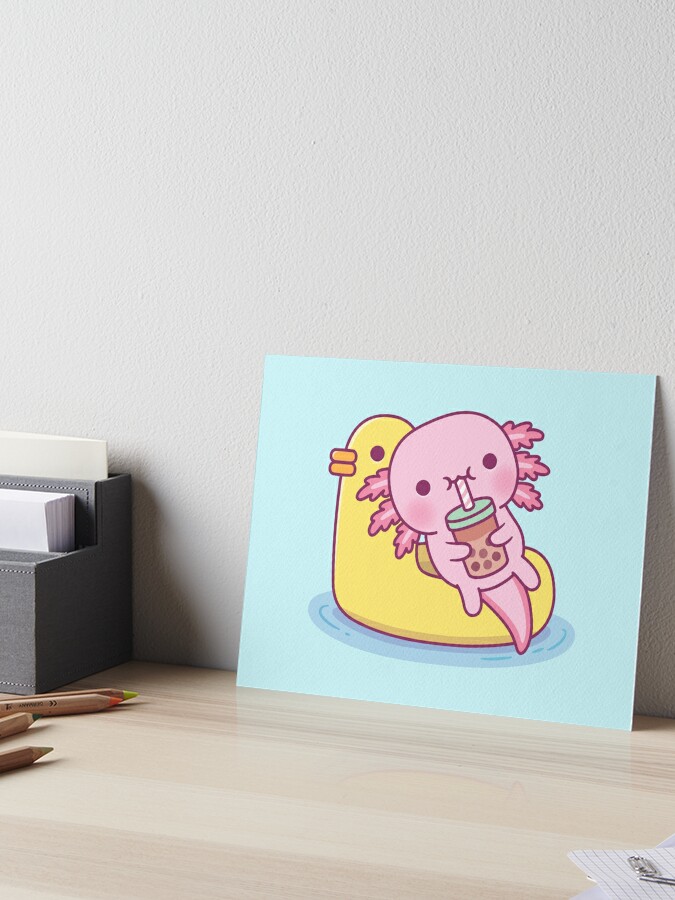 Cute Chilling Axolotl Coffee Mug for Sale by rustydoodle