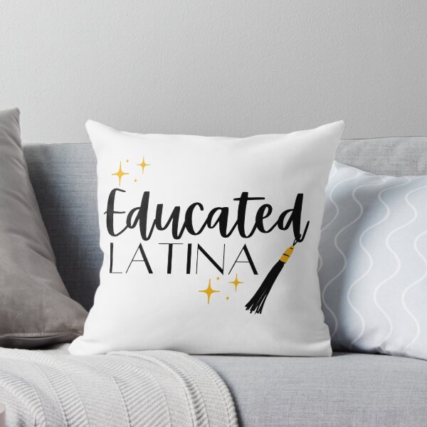 Item preview, Educated Latina With Black and Gold Tassel and Stars designed and sold by SMillustrations.