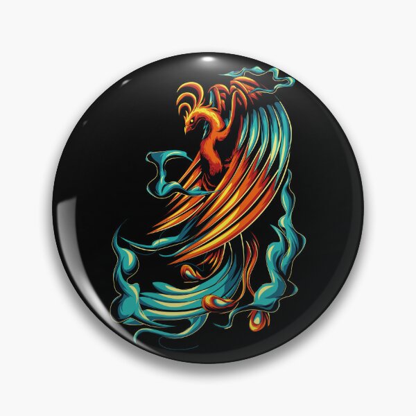 Item preview, phoenix mascot  designed and sold by Falcon  X.
