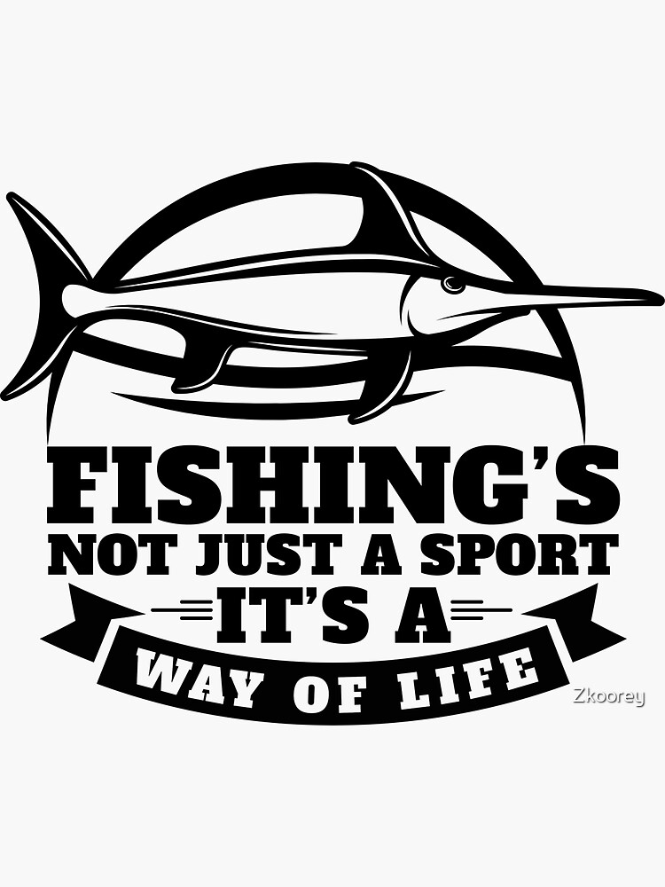 Bass Not Just a Sport A Way of Life Sticker - Bass Fishing Stickers