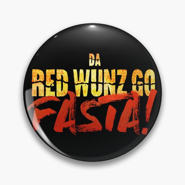 Item preview, Da Red Wunz Go Fasta designed and sold by D20Tees.