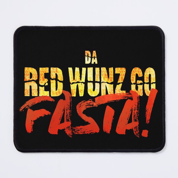 Item preview, Da Red Wunz Go Fasta designed and sold by D20Tees.