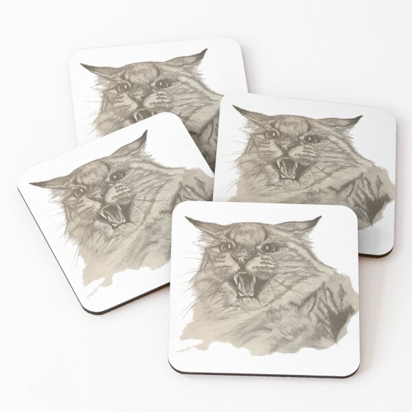 Item preview, Angry Kitty Cat designed and sold by DesignsByKas.