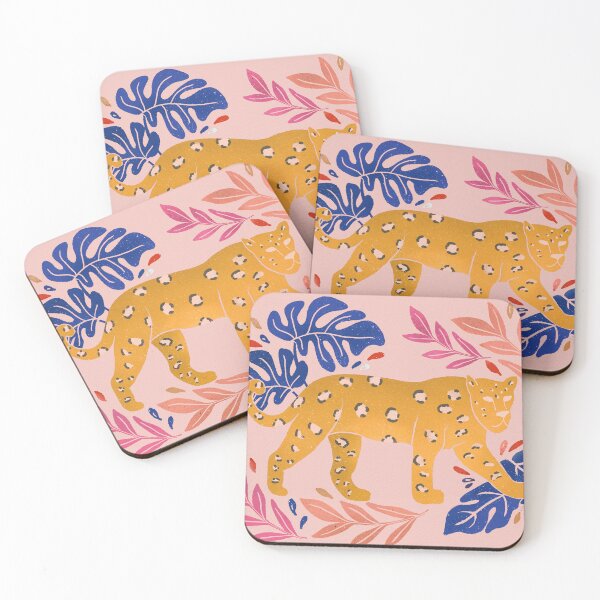 Item preview, Pink Jungle leopard  designed and sold by SimondsCreative.
