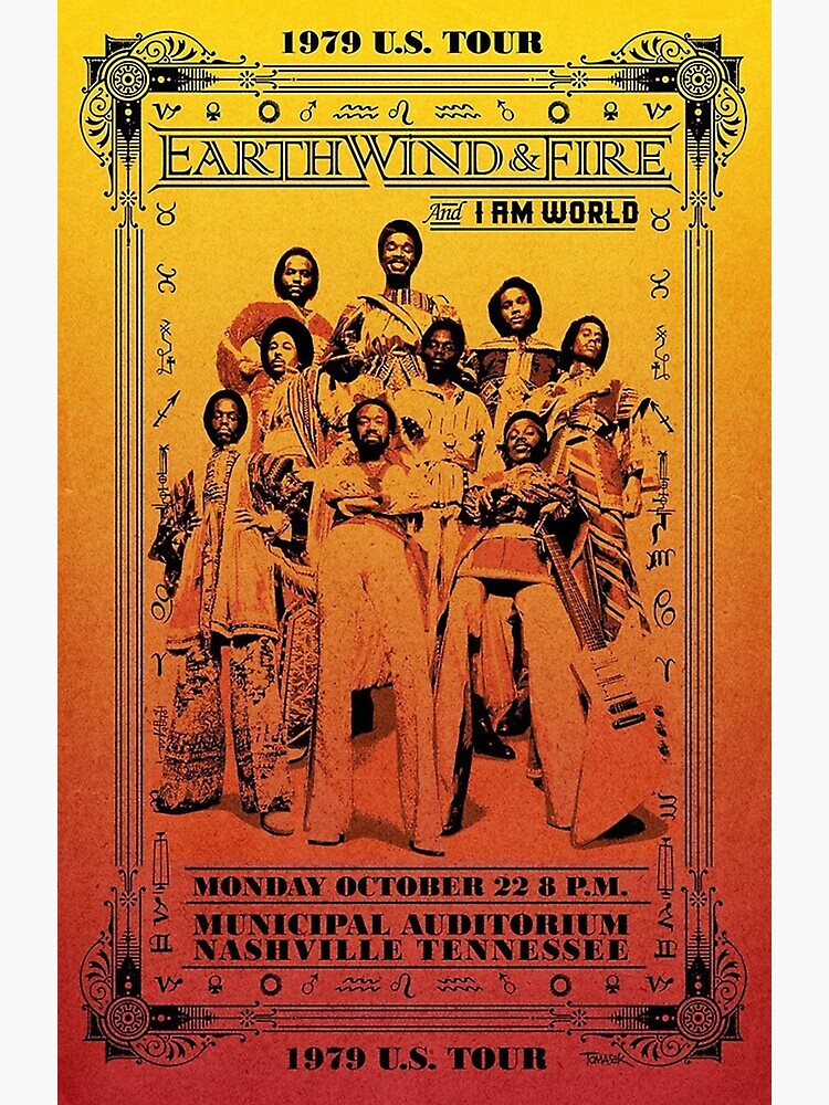 Earth Wind And Fire Posters for Sale | Redbubble