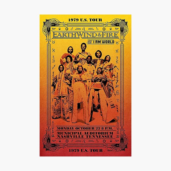 Item preview, Earth Wind And Fire Concert designed and sold by Karen-Panef.
