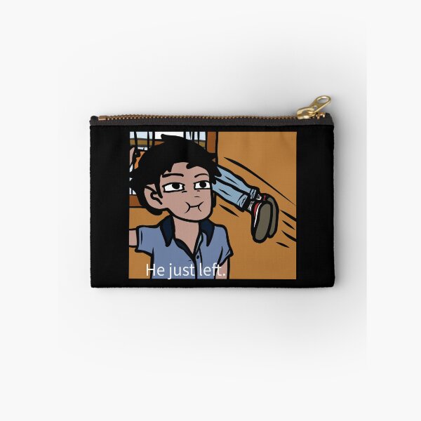Item preview, "He just left." designed and sold by RatTrapTees.