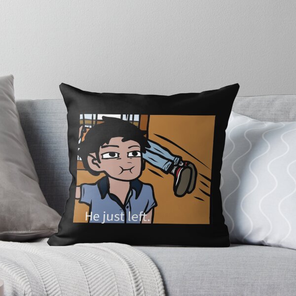 Item preview, "He just left." designed and sold by RatTrapTees.