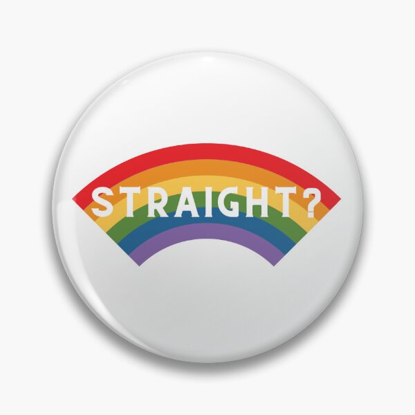 Item preview, Straight? designed and sold by mollzfahdays.
