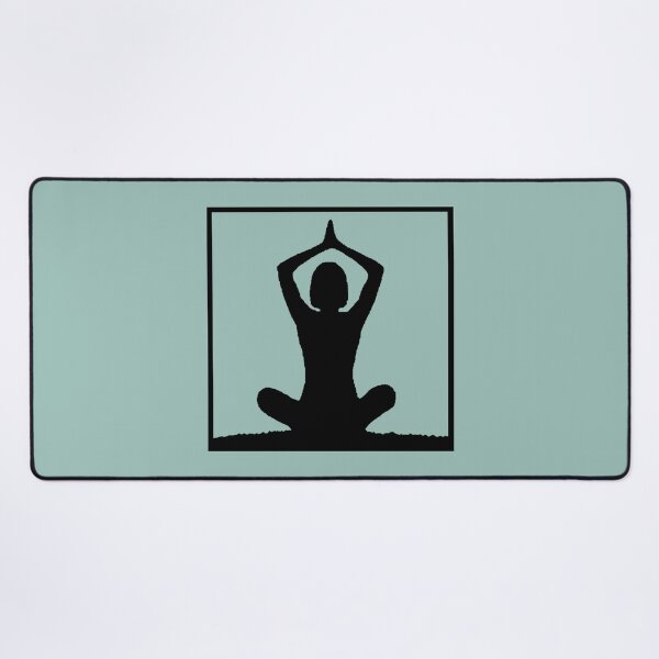Item preview, SALUTATION POSE | Yoga Art~Design (transparent box) designed and sold by CONTEMPORARY ART~DESIGN.
