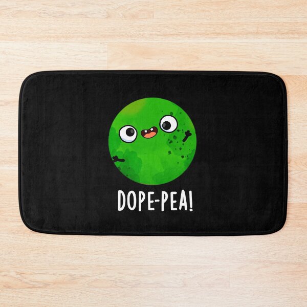 Item preview, Dope-pea Funny Dopey Pea Pun (Dark BG) designed and sold by punnybone.