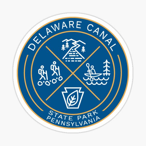 Item preview, Delaware Canal State Park Heraldic Logo designed and sold by VanyaKar.