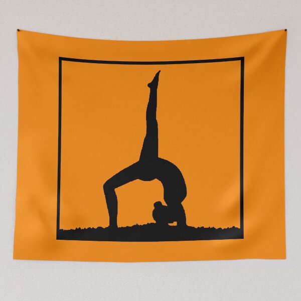 Item preview, INVERTED STAFF POSE | Yoga Art~Design (transparent box) designed and sold by CONTEMPORARY ART~DESIGN.