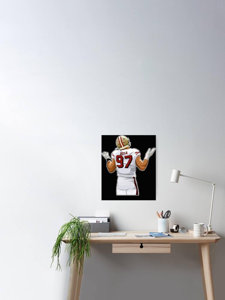 Nick Bosa After Sacking  Poster for Sale by PSeonna