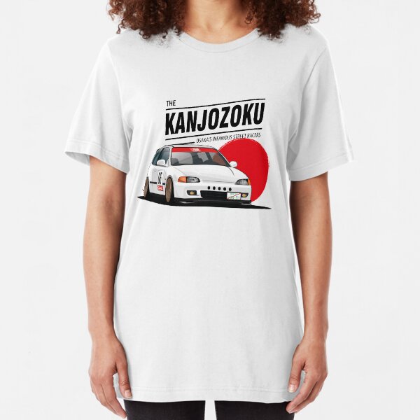 Honda Civic EG KANJO Slim Fit T-Shirt