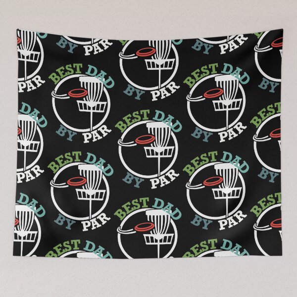 Item preview, Best Dad By Par Men's Frisbee Golf Father's Day Disc Golf Gear designed and sold by Isla Allen.