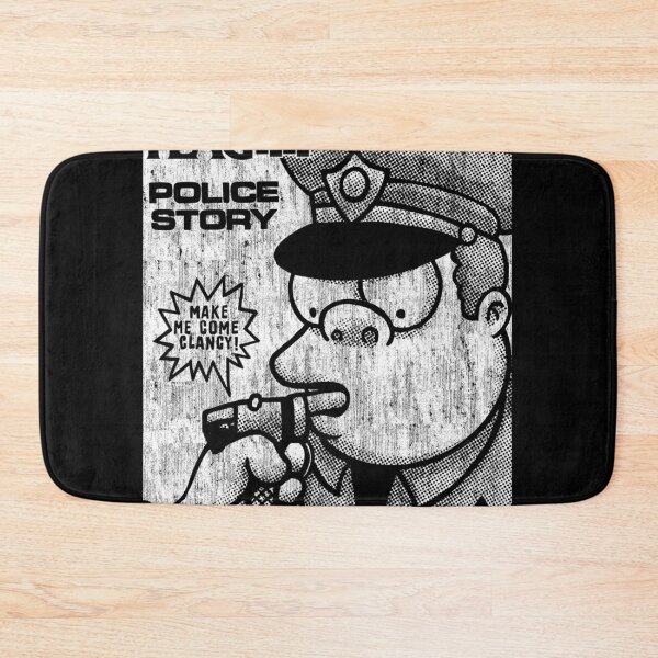 Item preview, Police Story Bart Flag vintage designed and sold by ZOIEGREEN.
