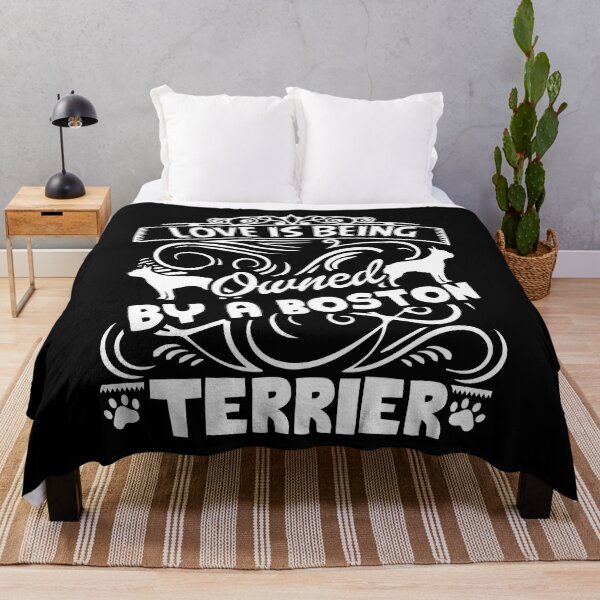 Item preview, Love Is Being Owned By A Boston Terrier designed and sold by UnknownArtistt.