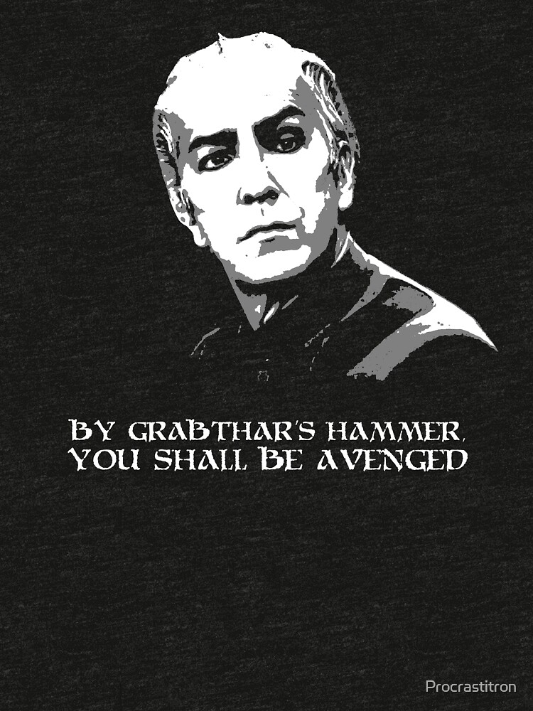 grabthar's hammer shirt