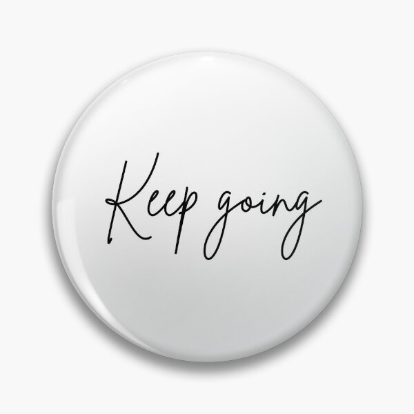 Item preview, Keep Going (Motivational Quote) Typography designed and sold by Jalib.
