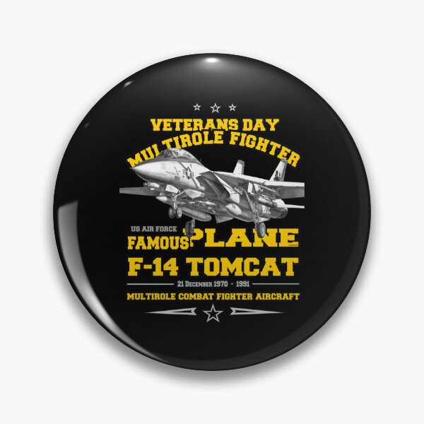 Item preview, F14 Tomcat US Air Force Veterans designed and sold by Isla Allen.