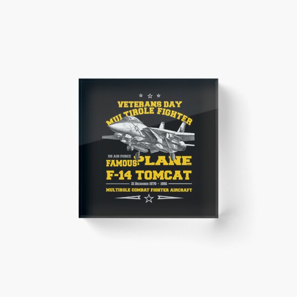 Item preview, F14 Tomcat US Air Force Veterans designed and sold by Isla Allen.