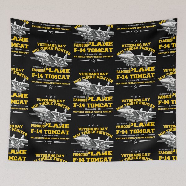 Item preview, F14 Tomcat US Air Force Veterans designed and sold by Isla Allen.