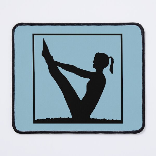 Item preview, FORWARD FULL BOAT POSE | Yoga Art~Design (transparent box) designed and sold by CONTEMPORARY ART~DESIGN.