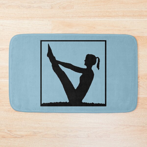 Item preview, FORWARD FULL BOAT POSE | Yoga Art~Design (transparent box) designed and sold by CONTEMPORARY ART~DESIGN.