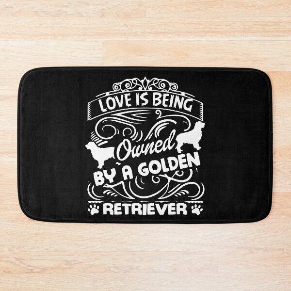 Item preview, Love Is Being Owned By Golden Retriever designed and sold by UnknownArtistt.